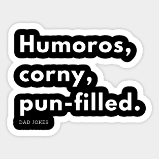 Dad joke! Sticker